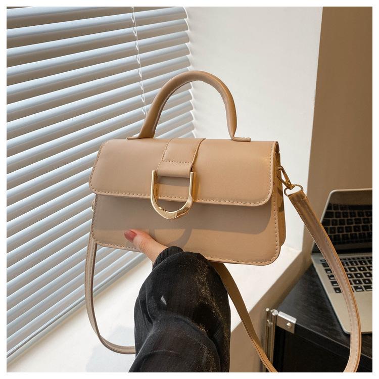 2024 Trendy Women's Small Square Handbag: High-End, Versatile Shoulder & Crossbody Bag