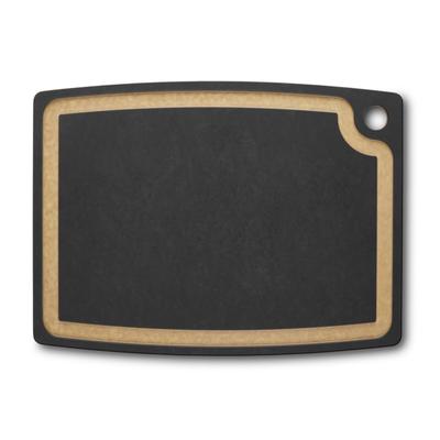 VICTORINOX Schneidebrett Epicurean, langlebiges Schneidebrett L Gourmet-Serie, schwarz, stilvolles und nachhaltiges Holzfasermaterial, leicht, spülmaschinenfest