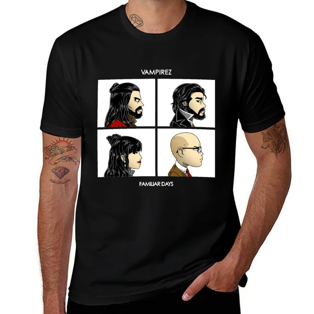 Colin Laszlo Jackie Nadja In The Shadows Chibi Movie Tshirt Cotton Tshirt 100 Cotton T Shirts High Quality Tshirt