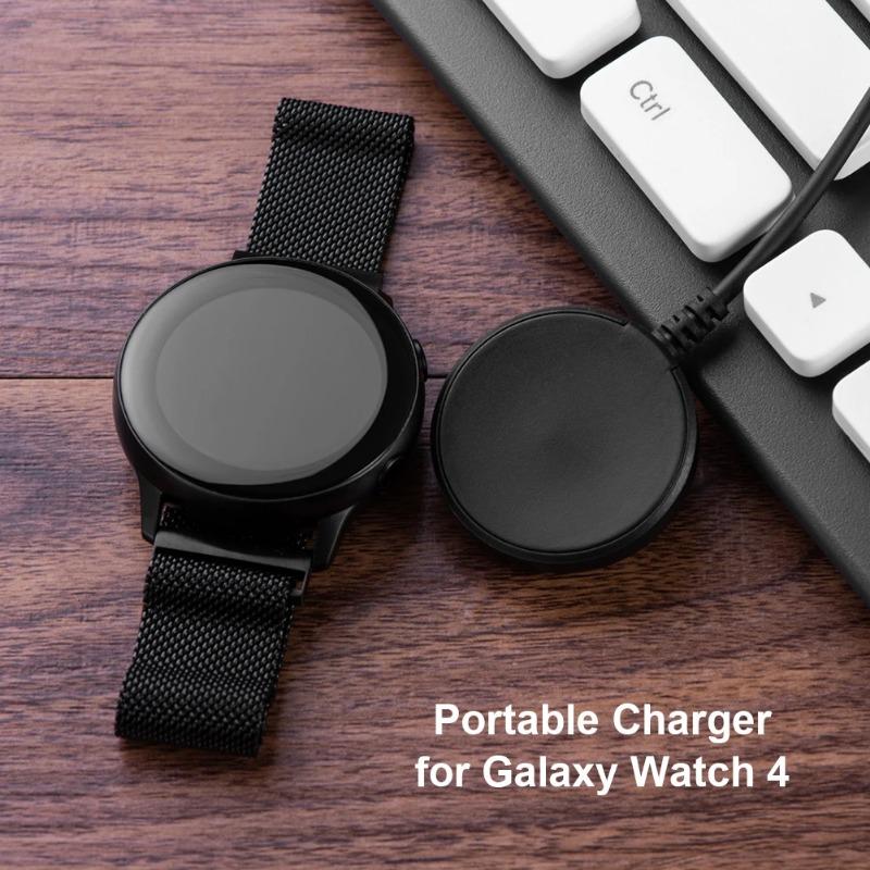 For Samsung Galaxy Watch3/4 Active2 Charger Watch Wireless Charger Stand Base Smart Watch Accessories Universal Charging Cable
