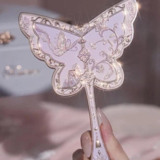 Flower Knows Butterfly Cloud Collar Collection Makeup Mirrors Cosmetic Mirror Makeup Bag