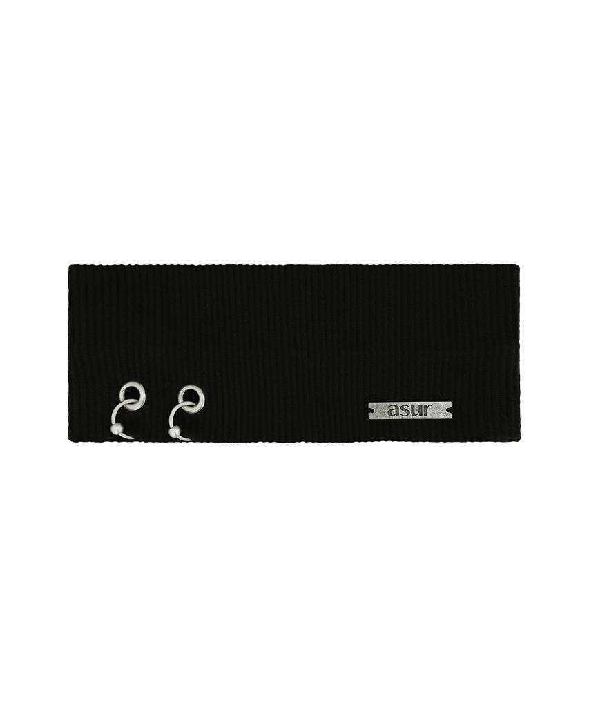 As You Are Piercing Ring Hairband Black