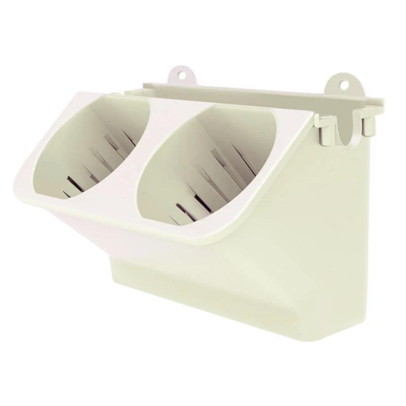 Wall Hanging Plastic Green Wall-mounted Planting Box Garden Plant Wall Hanging Flower Pot Container Home Decorations