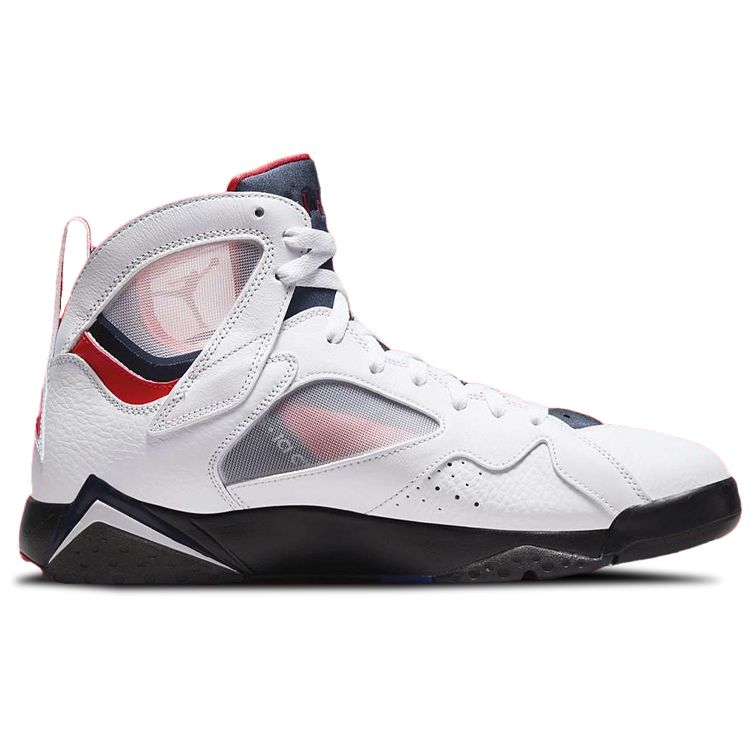 Paris Saint-Germain X Air Jordan 7 Retro Paname Unisex Sneakers White College-Navy Sport-Royal CZ0789-105