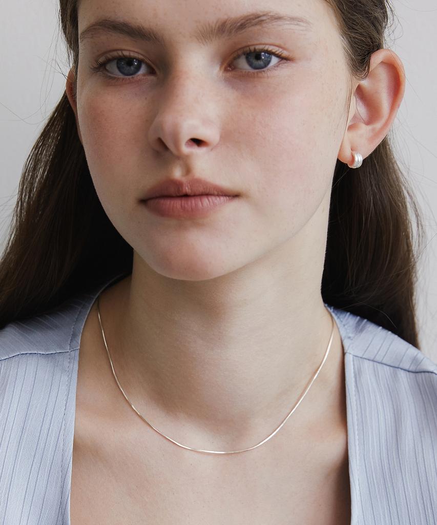 Tatiana (Silver 925) Daily Slim Snake Chain Necklace Nz2421