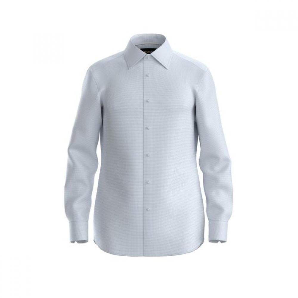 

Boss Slim Fit Cotton Business Shirt Dark Blue 50556425404 43