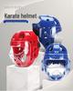 Jiuri Mountain Sports Karate & Taekwondo Helmet with Face Shield - Protective Gear for Training and Sanda
