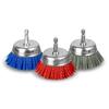 Abrasive Hex Shank Nylon Wire Drill Brush Set for Grinding, Polishing & Rust Removal