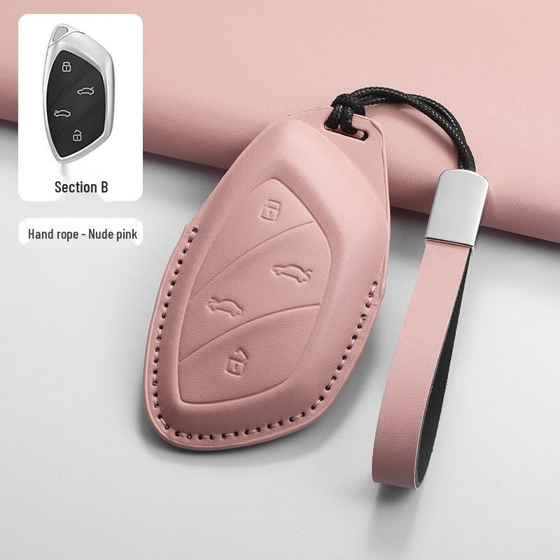 Key Case for Roewe RX5 Plus, I5, I6, D7, RX5 Max, RX3, ERX5, I6 Max - Texture Rice