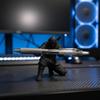 Creative Ninja-Style Single Kneeling Knight Pen Holder Armor Knight Kneeling Figurine Pen Holder Desktop Stand Storage Decor