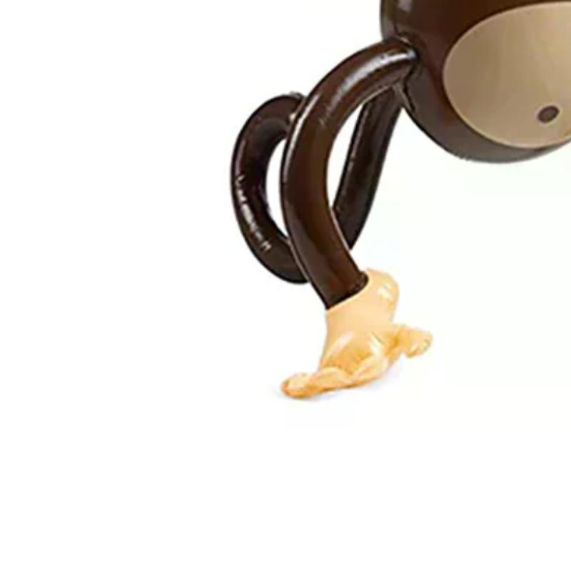 PVC Inflável Macaco Balão Inflável Animal Macaco Brinquedo Crianças Feliz Aniversário Festa Decorações Crianças Favor Macaco Balão Foto Adereços