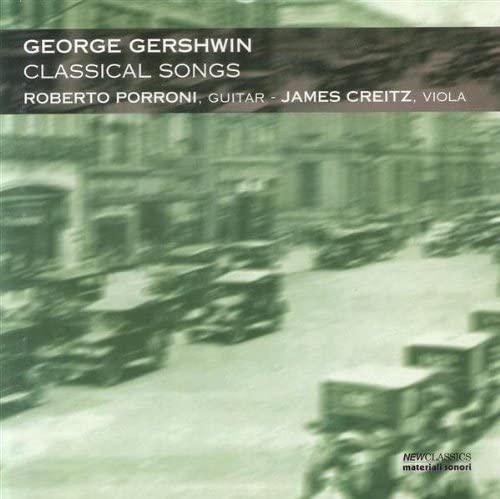 CD GERSHWIN; PERF - Classical Songs  Italy Classical Used