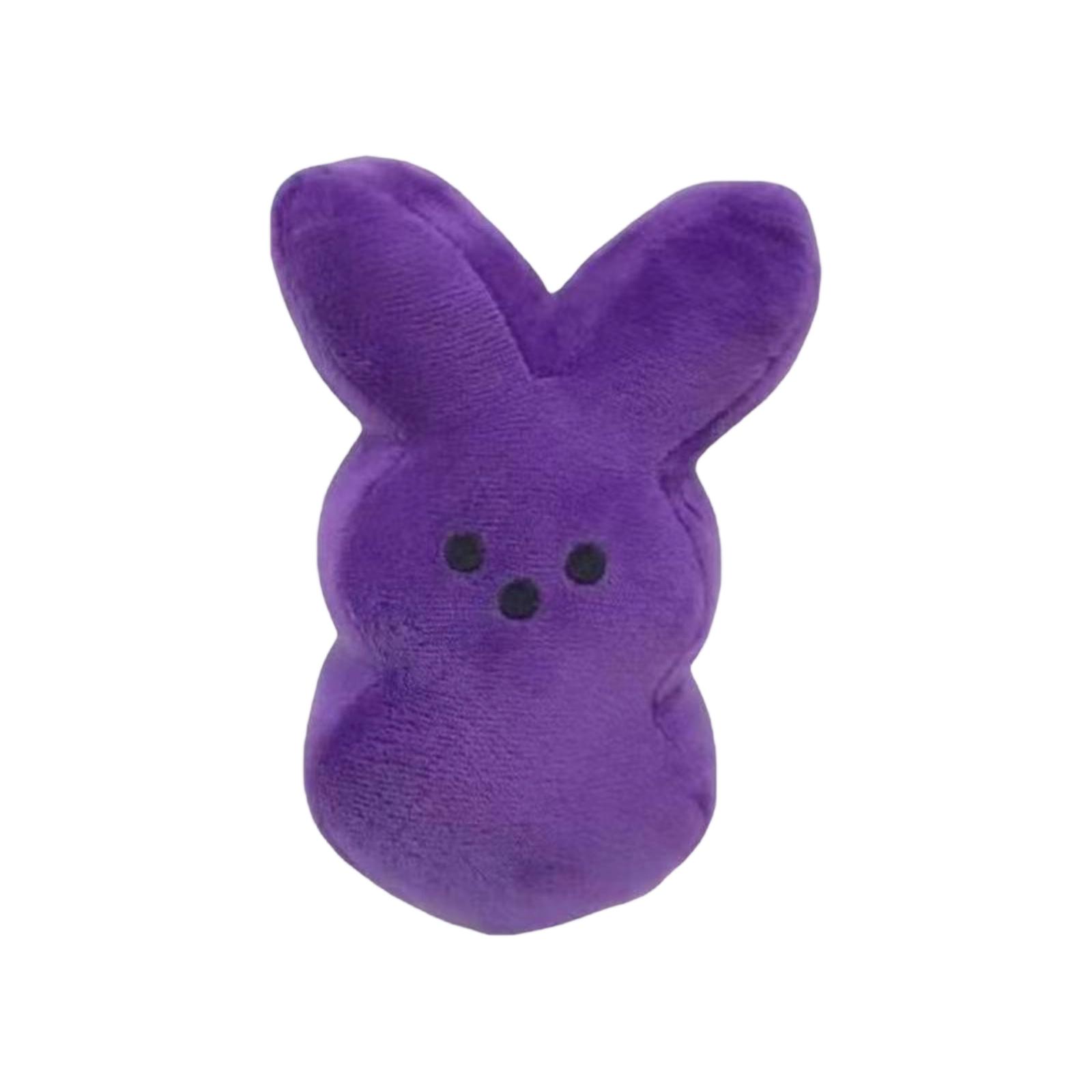 

15cm Easter Plush Peeps Bunny - Hot Item Plush Toy Cartoon Doll One Size фіолетовий