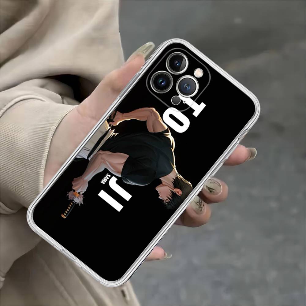 J-Jujutsu Toji Kaisen F-Fushiguro Per iPhone 17 16 16e 15 14 13 12 11 Pro Max Mini Plus Custodia per Telefono