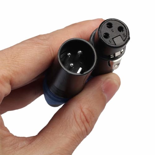 B Baosity XLR 3-Pin Male/Female Audio Connector