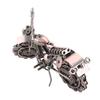 Motorcycle Toy Model Metallic Antique Texture Sturdy Smoothing Metal Motorcycle for Kids Decoration