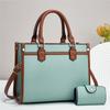 Mother and child bag Women's bag Simple casual handbag Large capacity multi-piece set One shoulder messenger bag