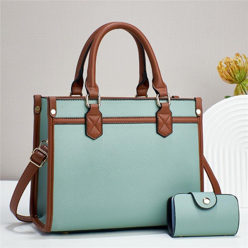 Mother and child bag Women's bag Simple casual handbag Large capacity multi-piece set One shoulder messenger bag