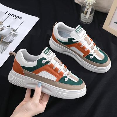 Damtennisskor Vår Höst Dam Casual Skor för Utomhus Sneakers Mode Komfort Sport Boardskor Damträningsskor
