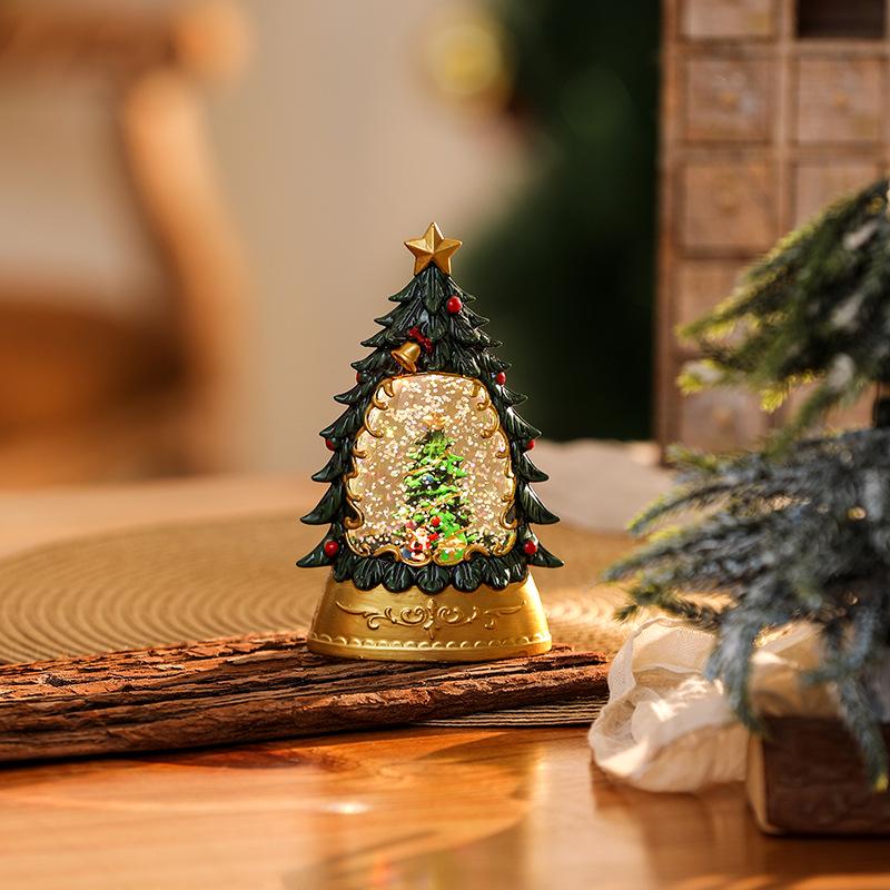 Jul Jultomte Kristall Vindlykta Ornament & Gåva