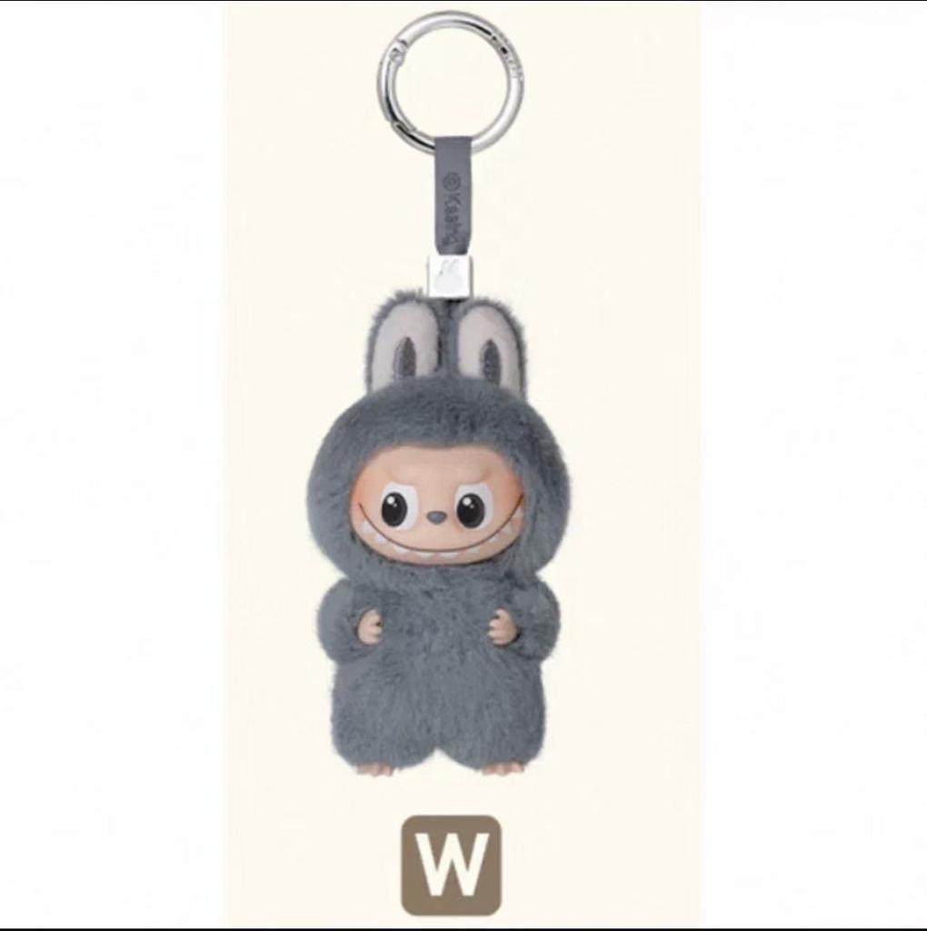 Cute Labubu New 4th Gen Mini Vinyl - Face Plush Blind Box: Ideal Backpack Accessory, Keychain & Christmas Gift, Also a Fun Children's Hand Puppet Toy