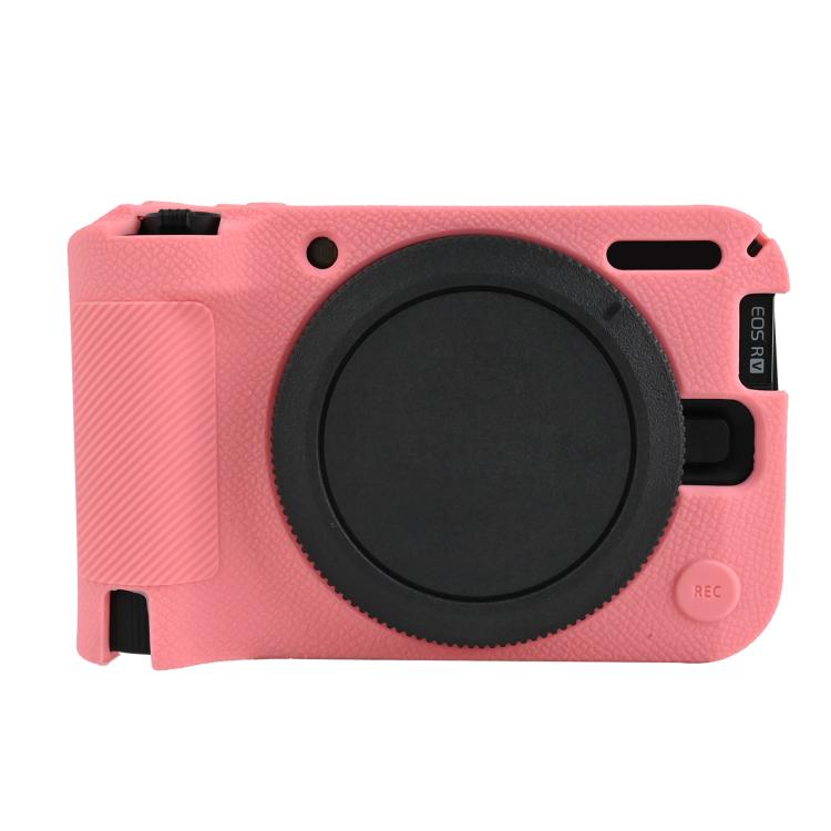 Litchi‑Texture Soft‑Silicone Shock‑Resistant Camera Protective Shell, Anti‑Vibration Cover For Canon EOS R50 V Mirrorless Camera
