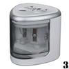 New Useful Battery Operated Electric Pencil Sharpener W/2 Holes 6-8mm And 9-12mm Auto-Stop School Supplies Korean Stationery