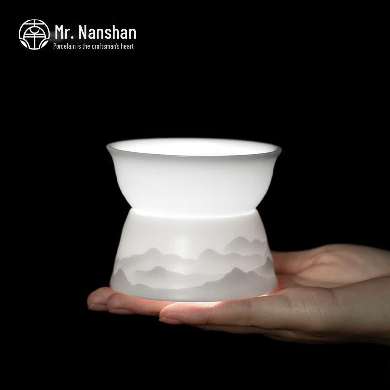 Nanshan Series Jade Porcelain Tea Filter