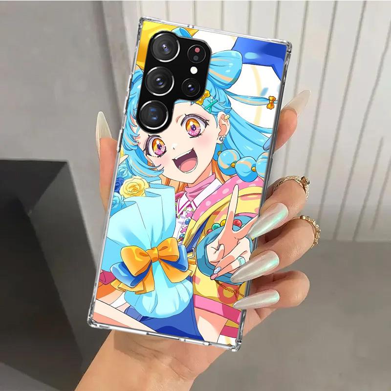 Pretty Cure Anime Phone Case for Samsung Galaxy S26 S24 S23 Ultra S25 Edge S22 S21 Plus S20 FE + Soft Print Shell Funda Galaxy S