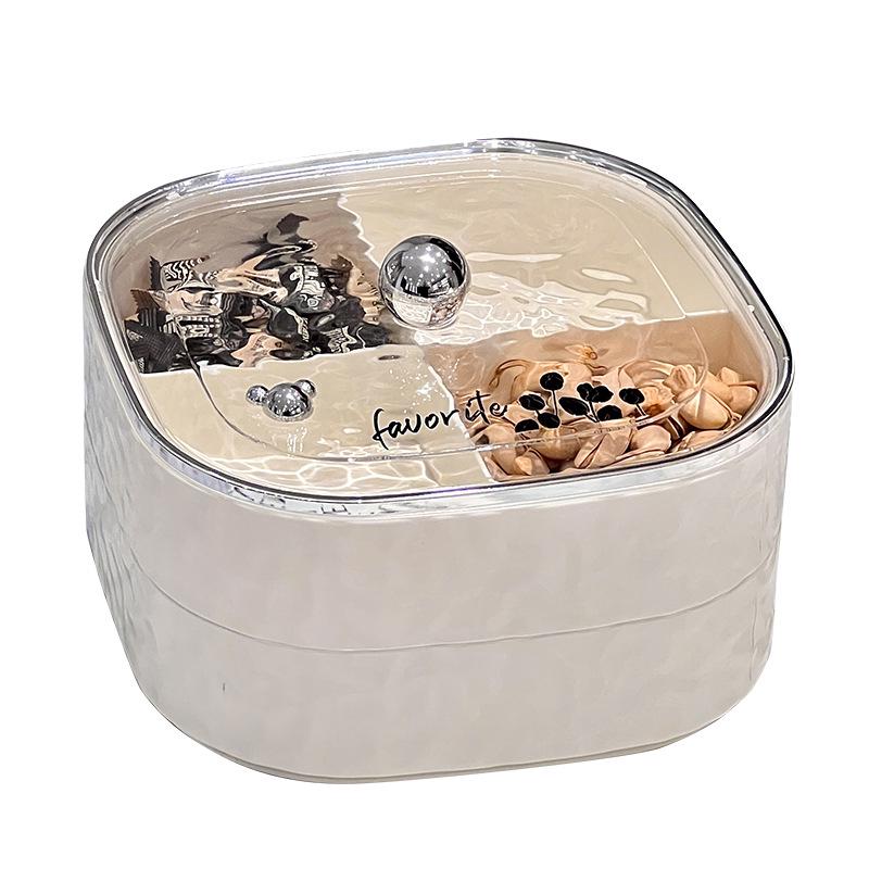 Sealed Compartments Luxury Fruit and Snack Storage Box with Lid