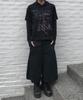 Gicheol Double Waist Bermuda Cotton Pants (Black)