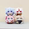 Adorable Plush Cartoon Doll Keychain Soft Pp Cotton Anime Character Doll Accessory