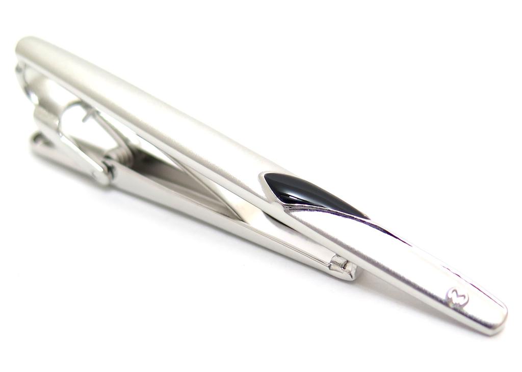 Mila schon Glänzende Epoxid-Verbindungsstange (Krawattennadel/Krawattenklammer)