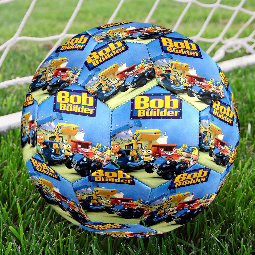 Bob der Baumeister Thema Größe 5 Fußball, Geeignet für Spiele drinnen und draußen, ein Geschenk für jeden geeignet.