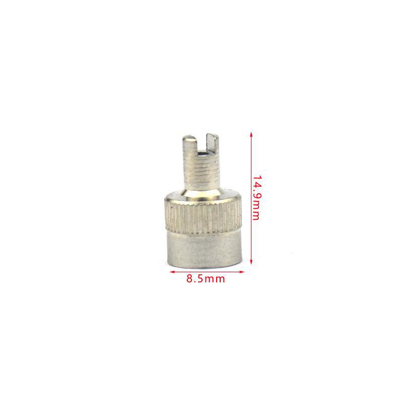 Copper Car Tire Valve Cap - Nickel Plated Cover Spot