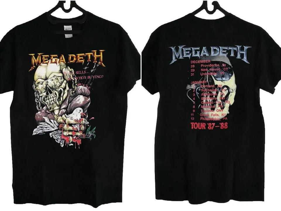 Vintage Megadeth Peace Sells Tour  87- 88 T-Shirt M