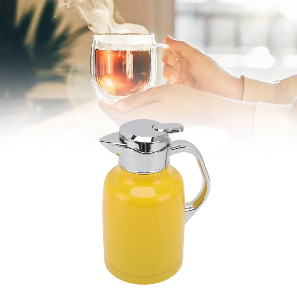 Leak Proof Thermal Tea Pot 304 Stainless Steel Insulated Coffee Carafe  For Cafes