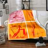 Veuve Clicquot Themed Blanket, Warm Coziness Couch Sofa Bed Blanket Home Decor