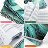 Henry Ciano Fitness Training Budget Planner Loose Leaf Notebook Fabric Cover Folded Leaflet Binding 25 Sheets Gift for Sports