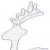Reindeer Christmas Decoration with Mesh 306 LEDs 60 x 24 x 89 cm