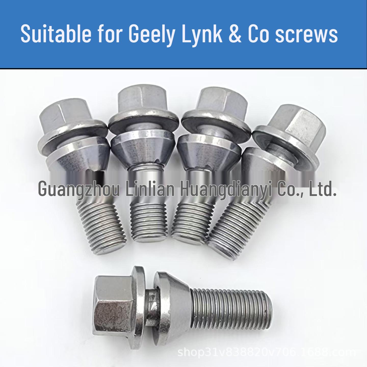 

Compatible Tire Screw for Geely Xingyue, Xingrui, Galaxy L7, Lynk & Co, Volvo XC60, S90