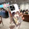 Anime Horimiya Phone Case For IPhone 17 Pro Max 15 Pro 16 14 Plus 12 13 Mini 11 Pro Shockproof Electroplated Glass Cover