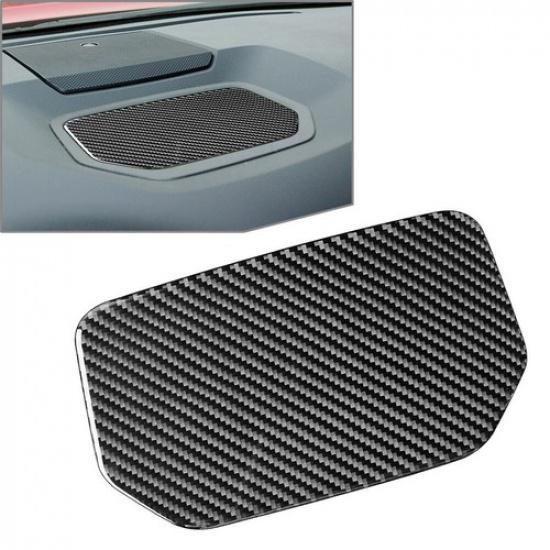 Carbon Fiber Inner Dashboard Storage Box Cover Trim For Toyota Tundra 2014-
