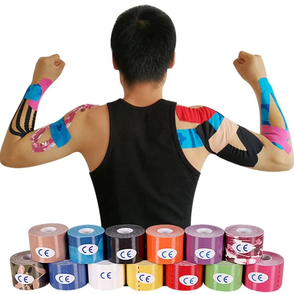 Getinfit 1Pcs Waterproof Kinesiology Tape for Muscle Recovery Pain Relief Sports Athletic Bandage Gym Protector
