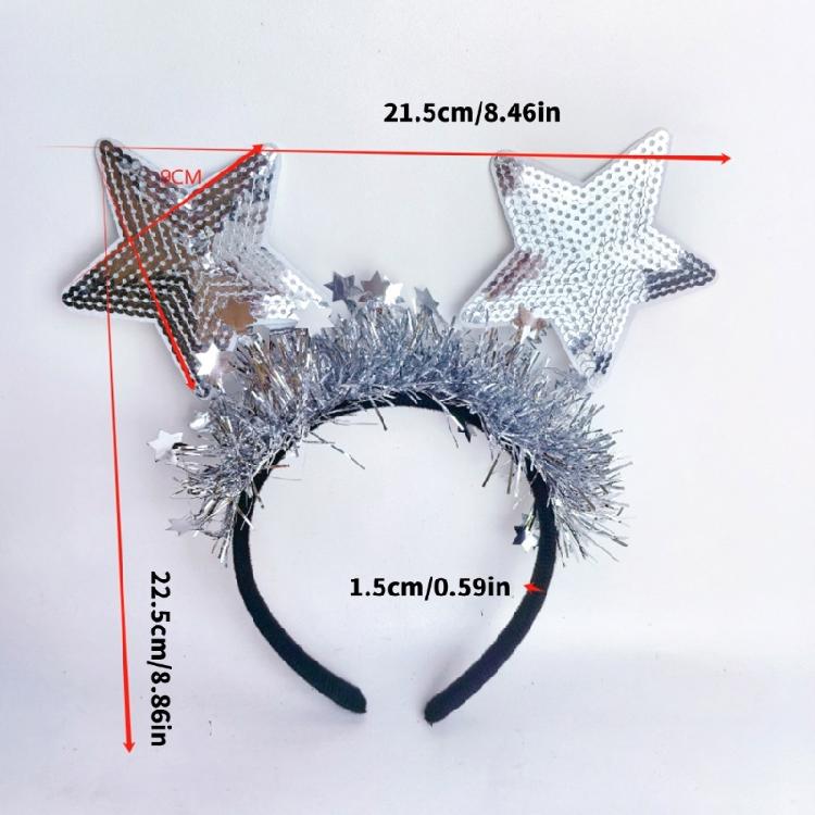 New Year's Headwear Fashion Hairband Comfortable Headbands Versatiles Headgear for Stylish Women and Girls