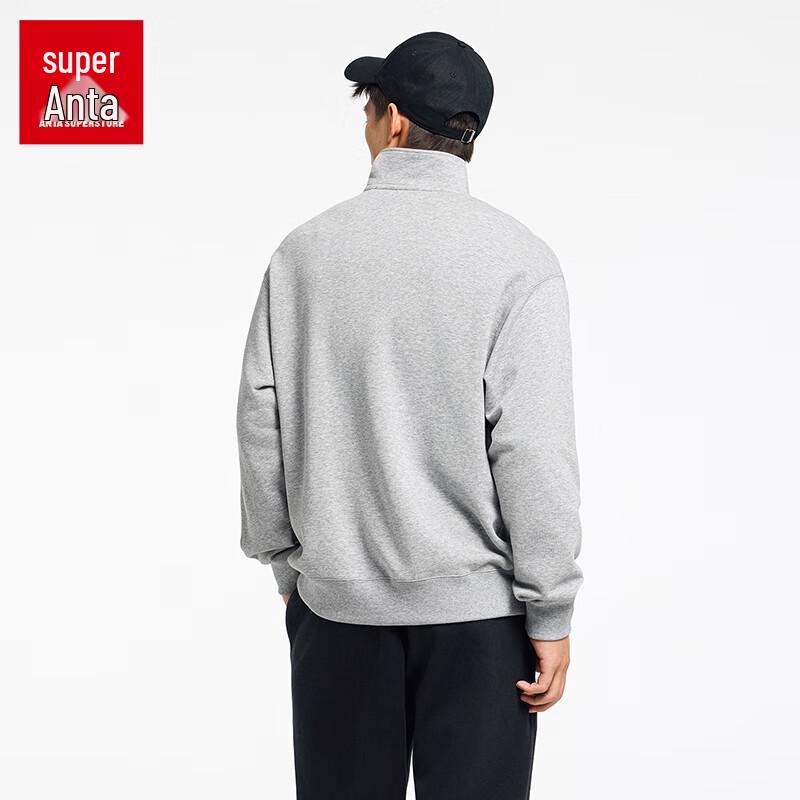Anta SOFT Men's Half-Zip Pullover Sweatshirt