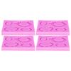 4pcs Picture Frames Silicone Mold Cake Decorating Photo Frame Chocolate Making Mold