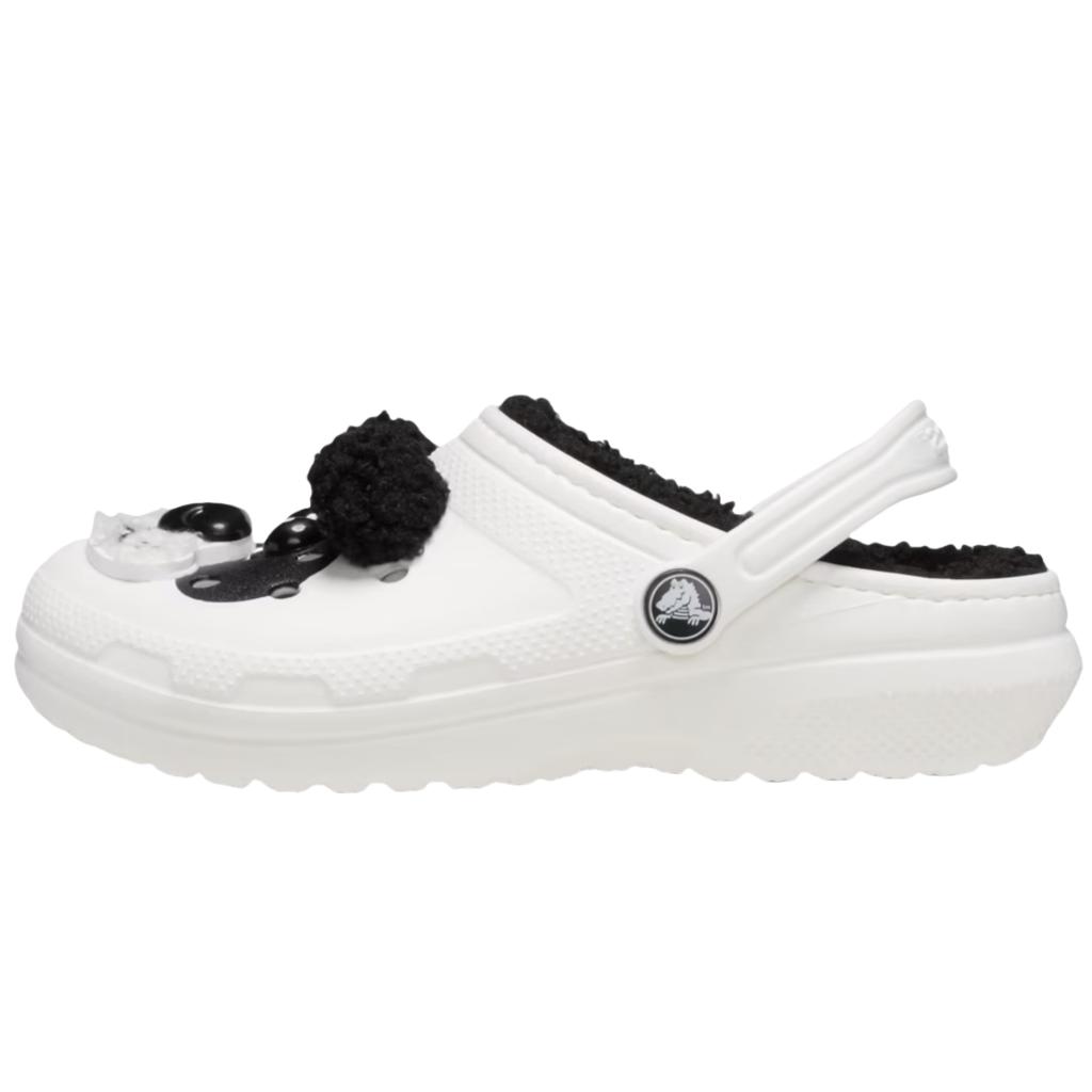 Crocs Anatomical I Am Panda Bear Fashion Comfortable Non-Slip Durable Low-Top Sandals Kids sandals Black White 210400-0WX