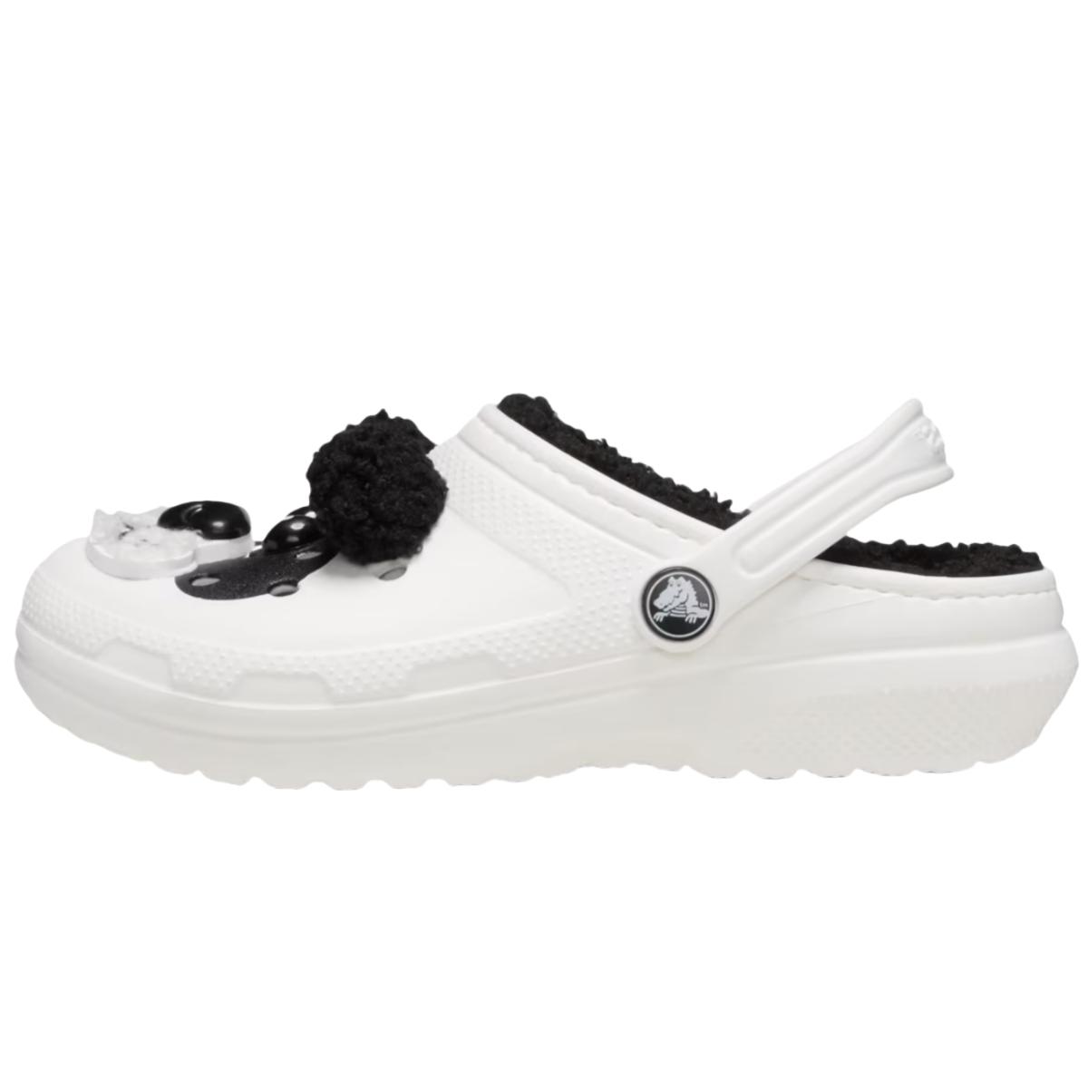 

Crocs Anatomical I Am Panda Bear Fashion Comfortable Non-Slip Durable Low-Top Sandals Kids sandals Black White 210400-0WX 30-31