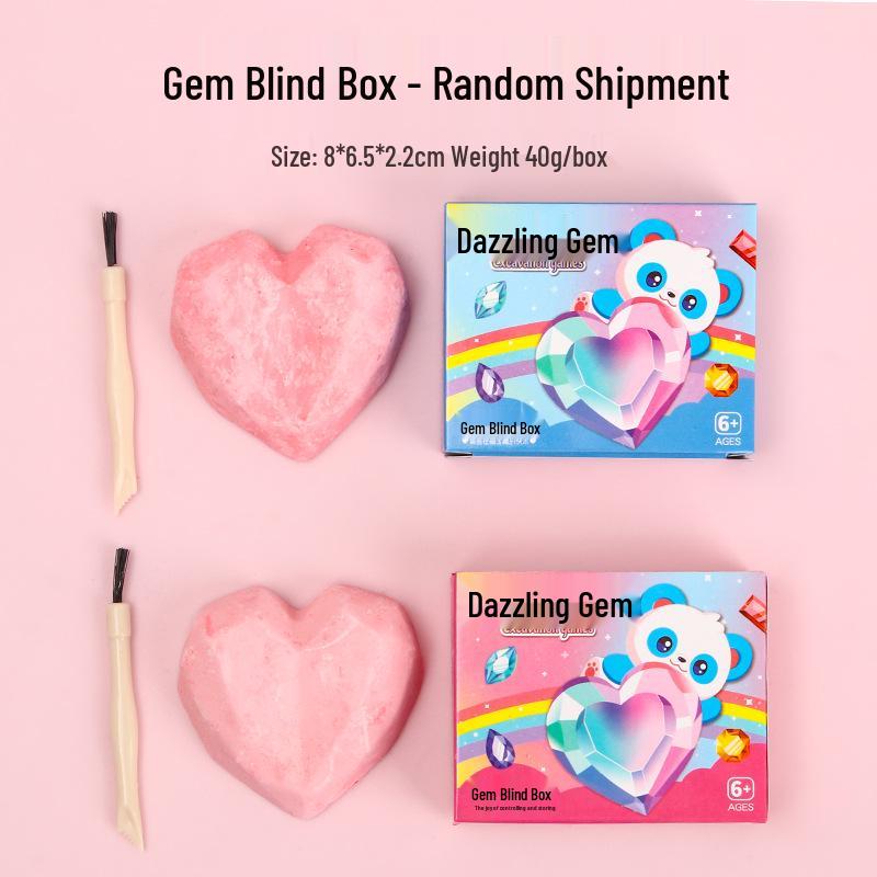 Kids  Archaeology Gem Excavation Toy - Fun Discovery Game & Gift